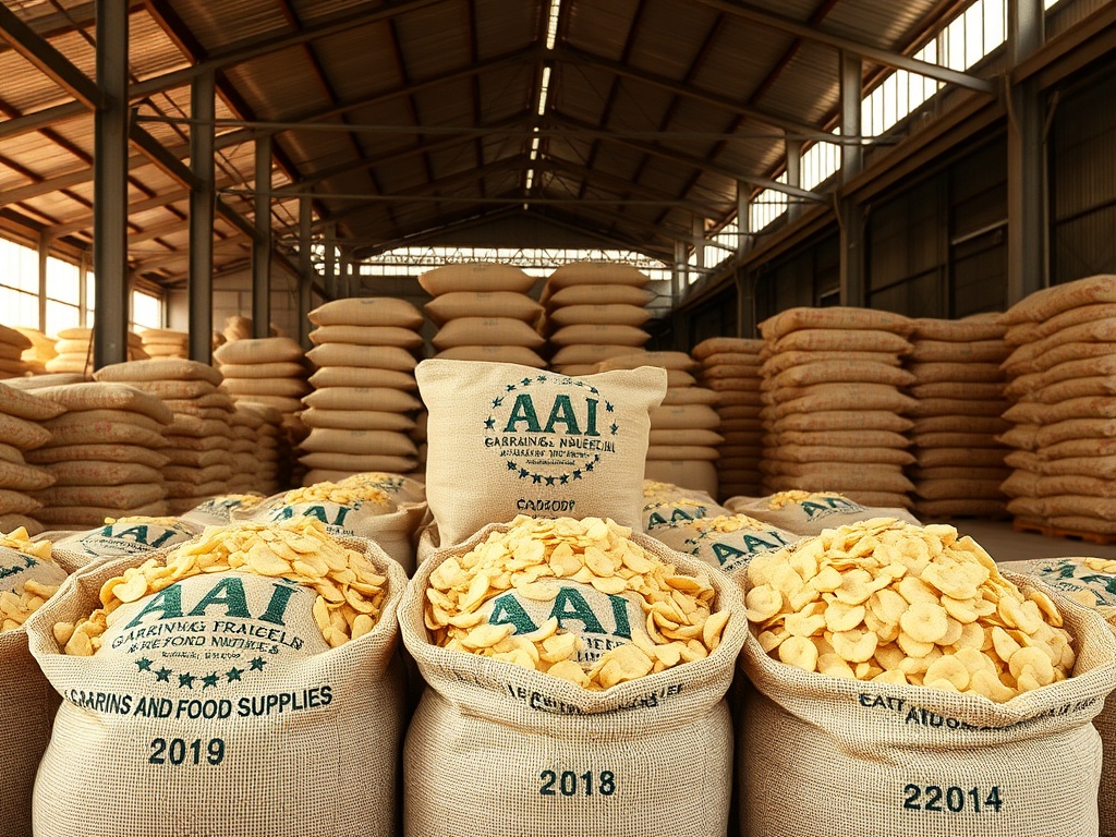 Cassava Products - AAI branded warehouse