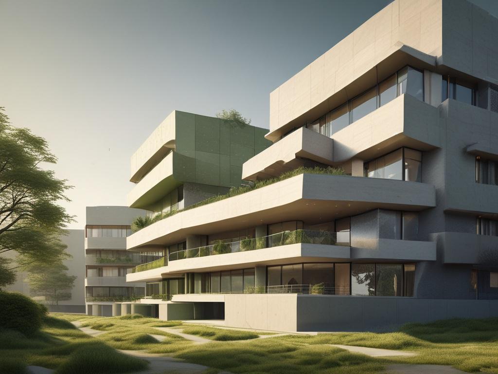 sustainable architecture, eco friendly design, green building, innovative materials