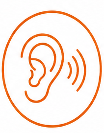 Listen for sounds icon