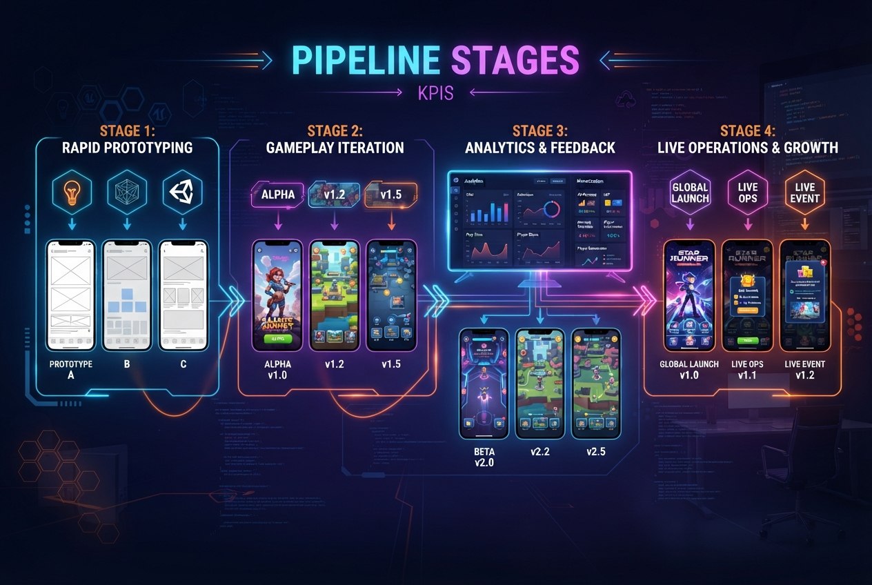 Mobile development pipeline