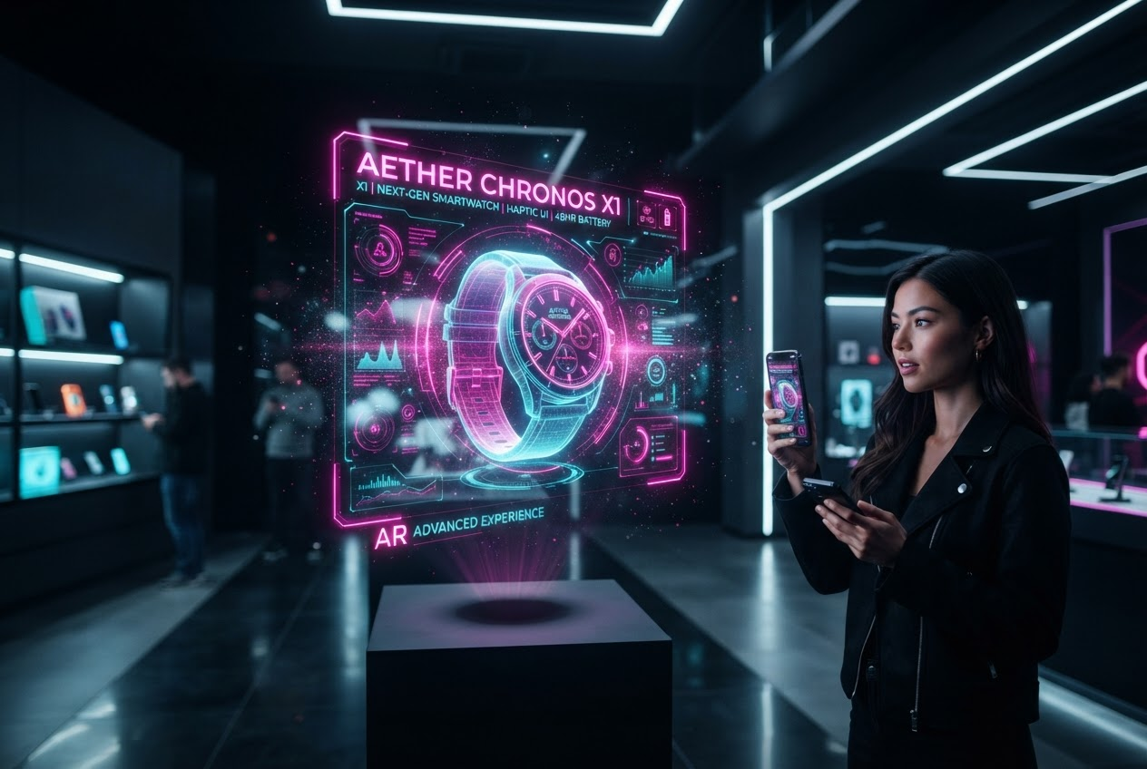 AR marketing visualization