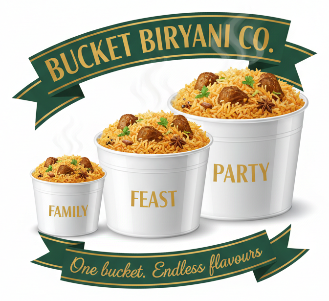 Bucket Biryani Co. Logo