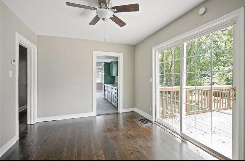 Residential exterior painting project