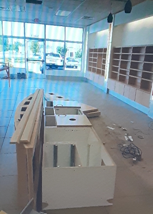 GNC nutrition store completed project