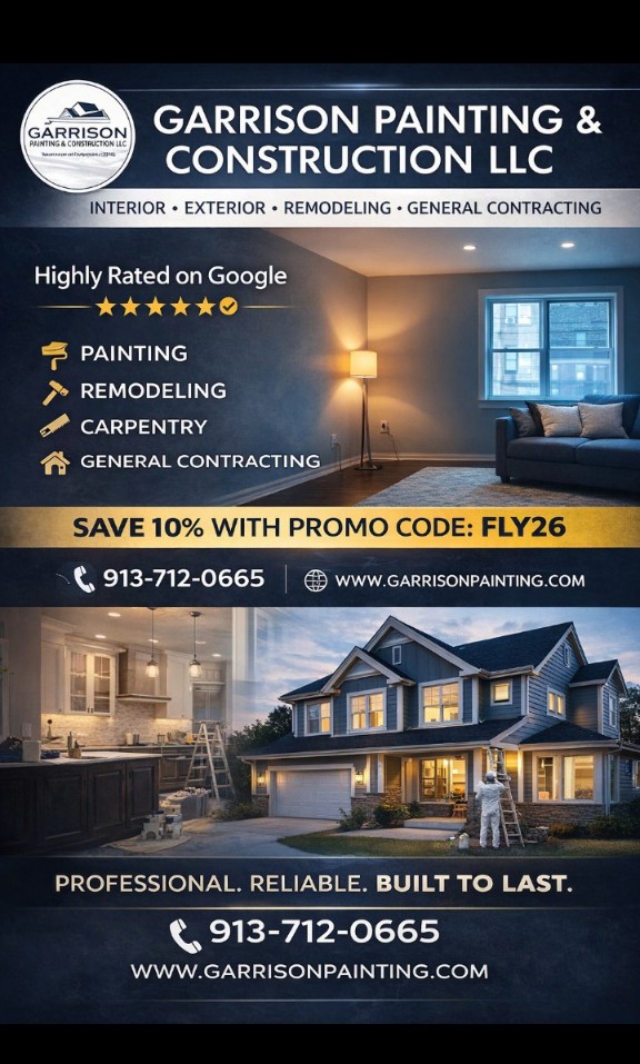 Garrison Painting & Construction promotional offer