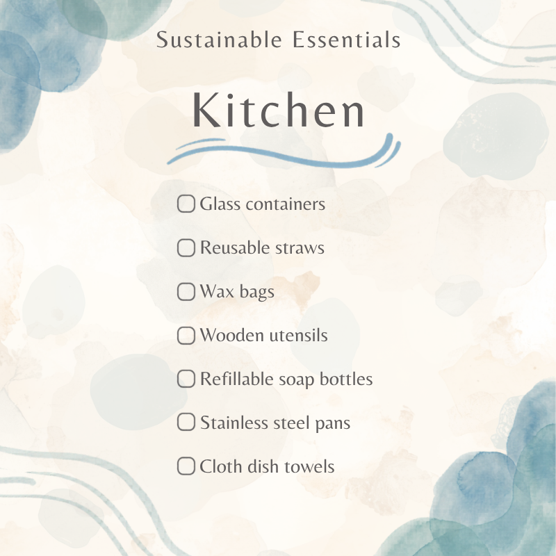 Kitchen low-plastic checklist