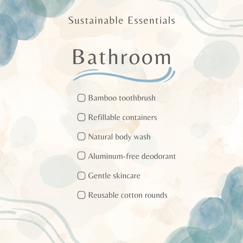 Bathroom low-plastic checklist