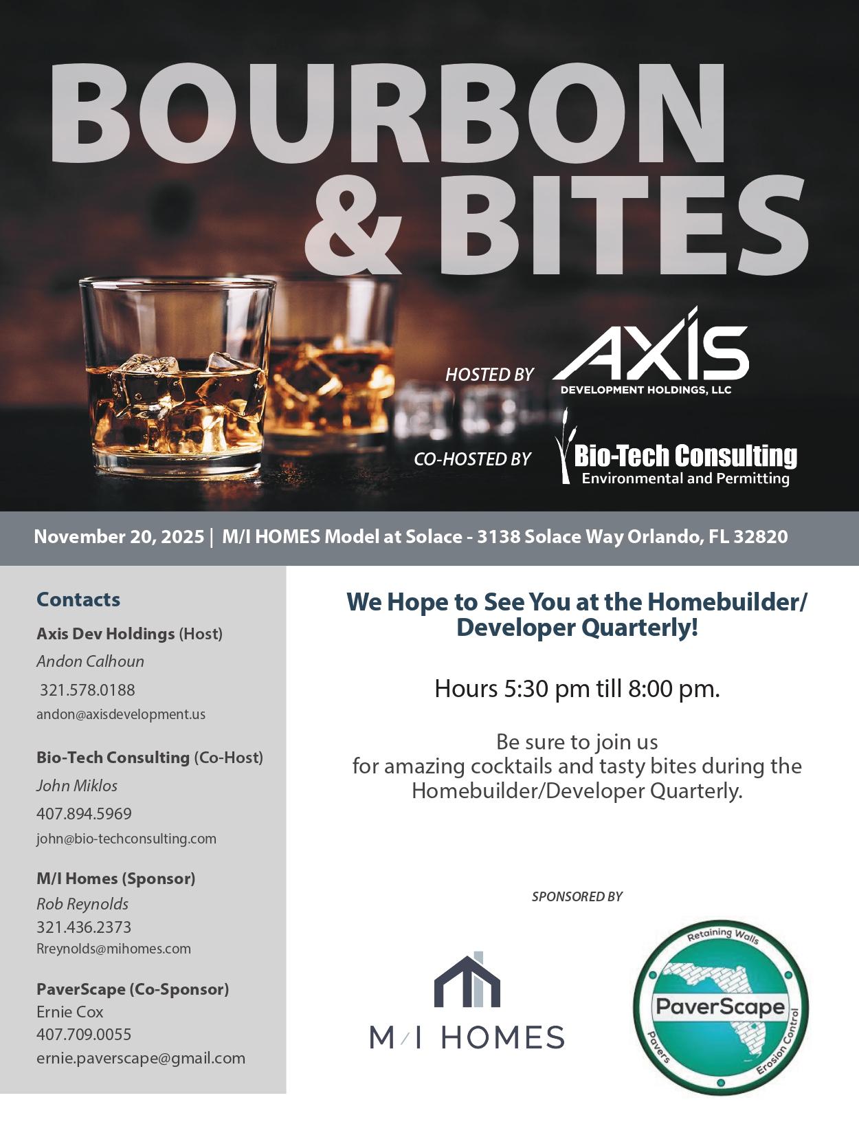 Bourbon & Bites Meetup