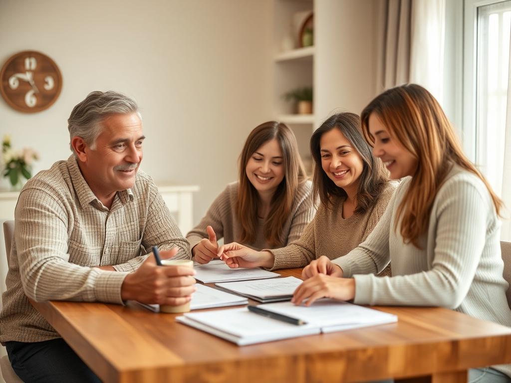 A warm, inviting workspace featuring a close up view of