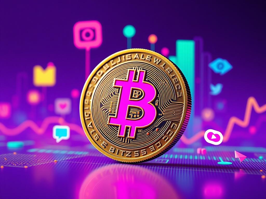 A vibrant and engaging image showcasing a digital representation of