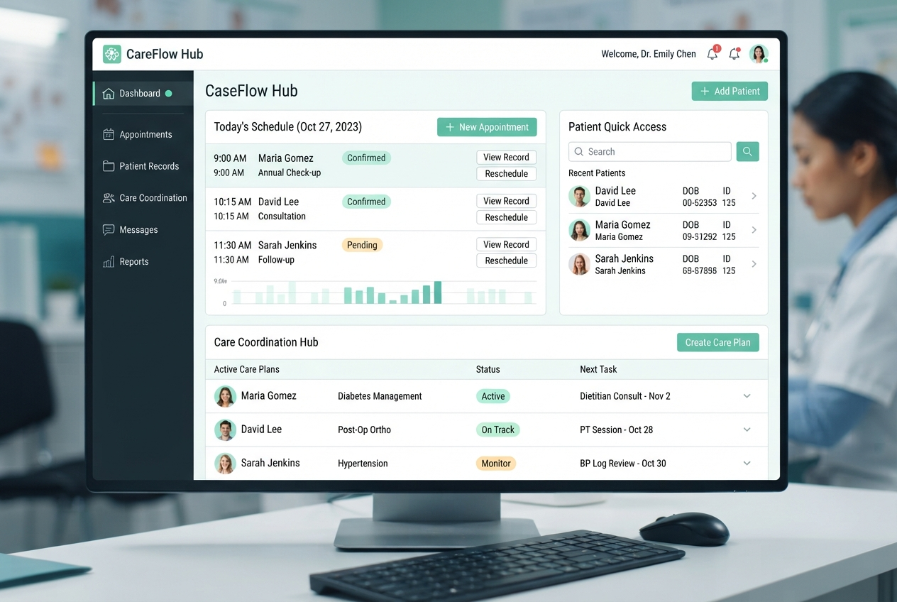 Patient workflow management system
