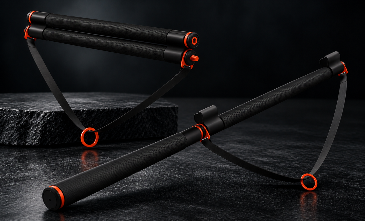 GolfFit Mate resistance-training bar and strap system