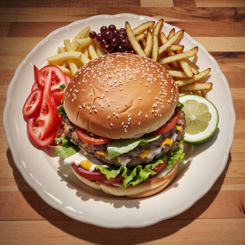 Gourmet American Burger