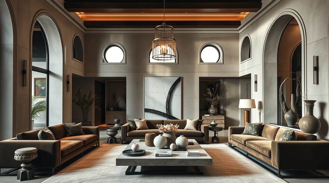 Chiaroscuro Villa Interior