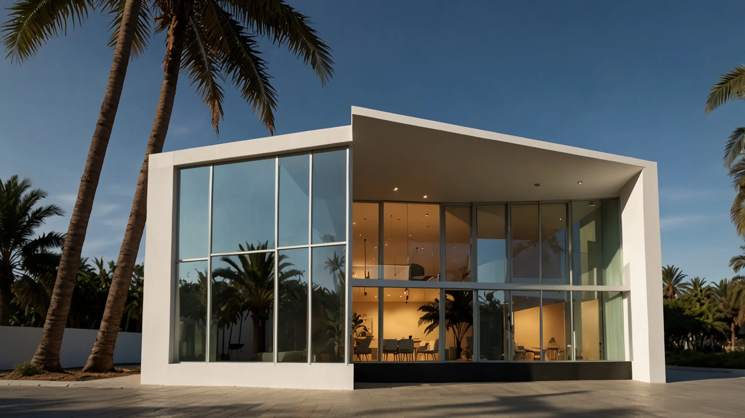 Modern Glass House
