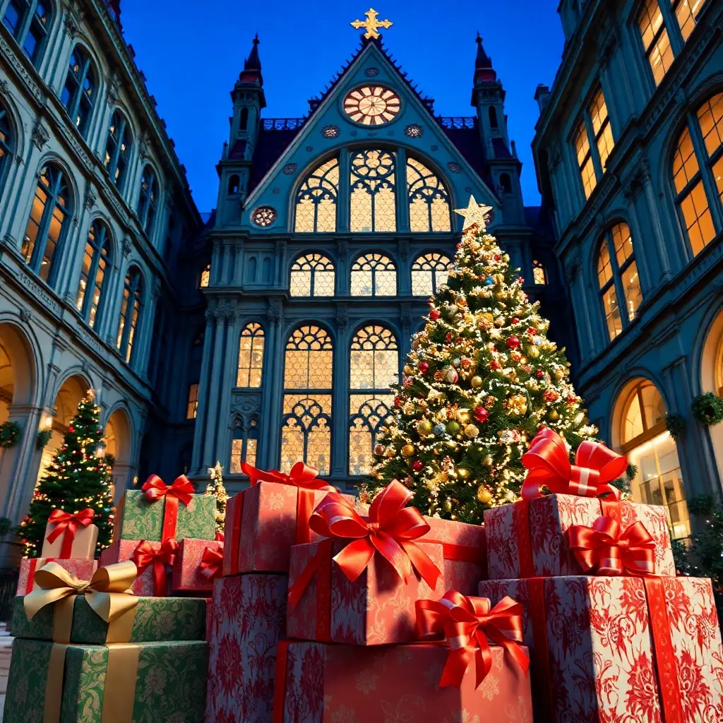 Cathedral Christmas Tree