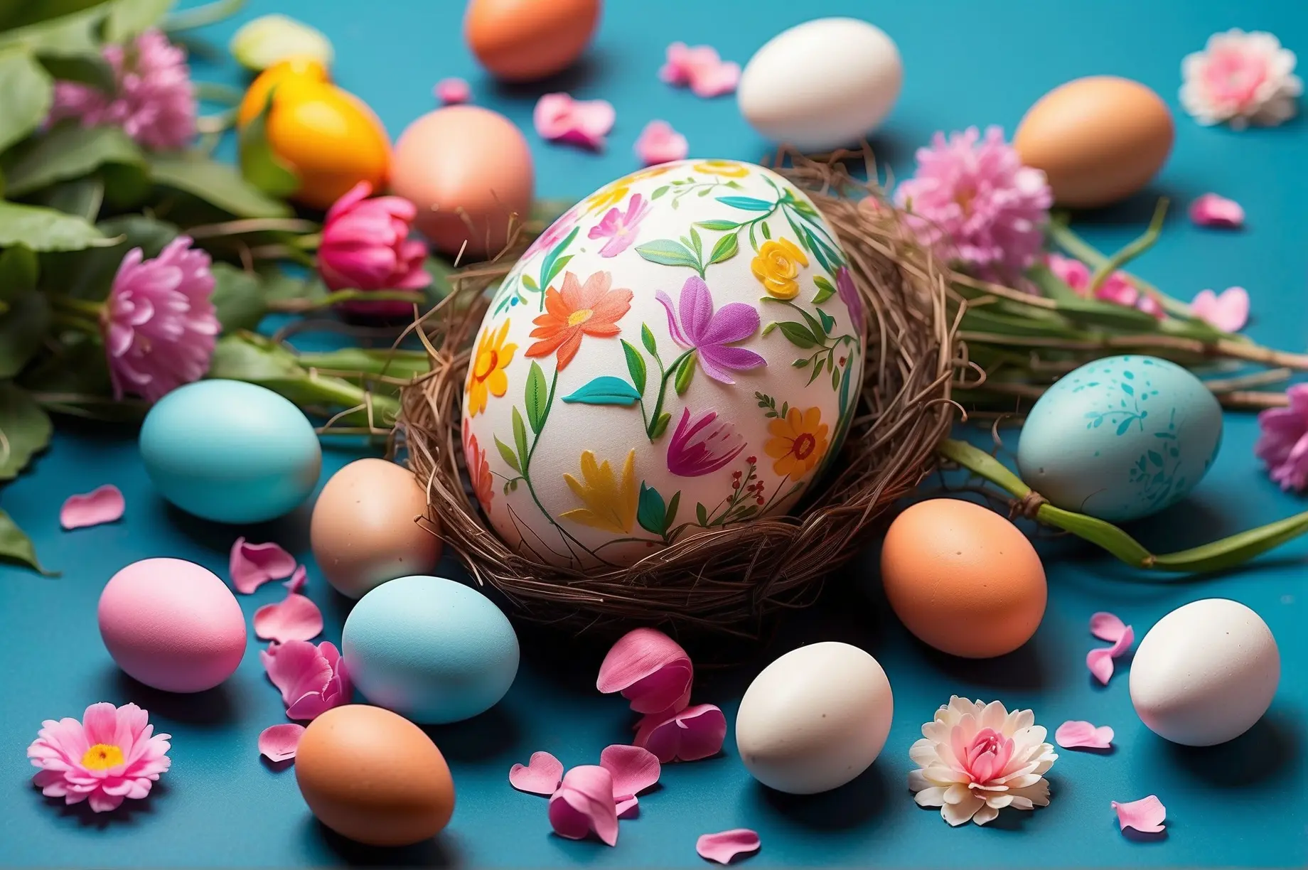 Colorful Easter Eggs
