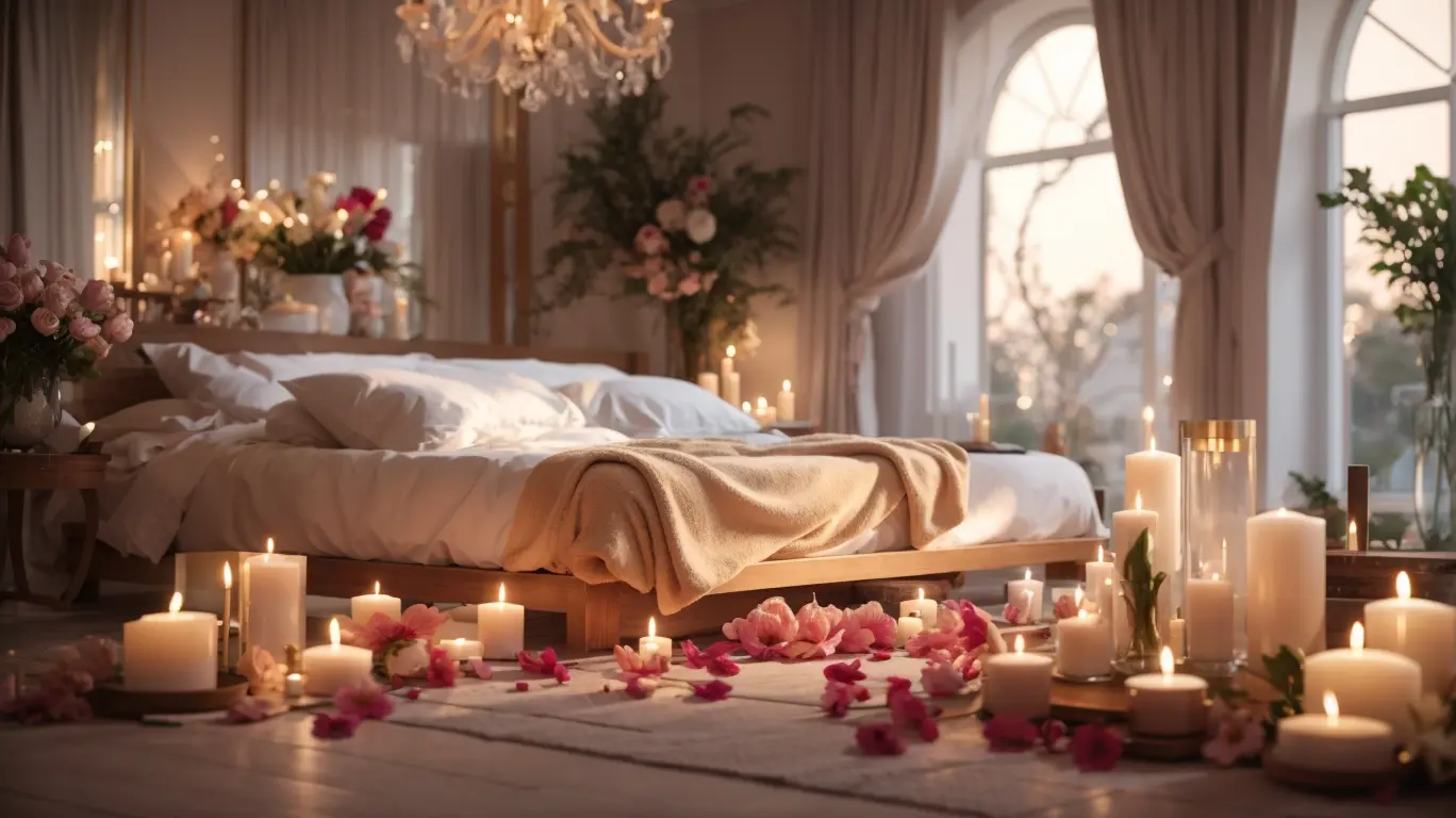 Candlelit Floral Spa