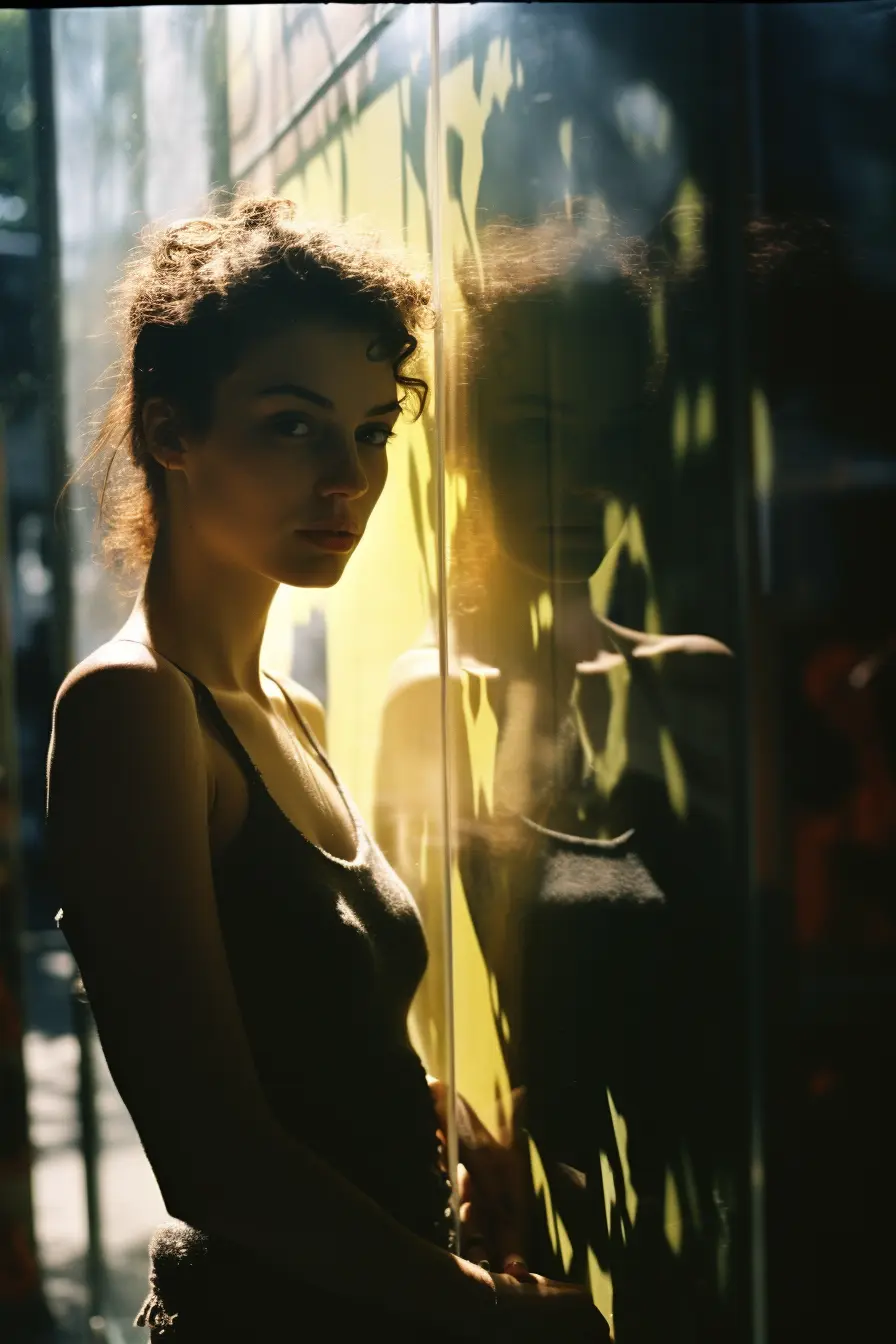 Double Exposure Woman One