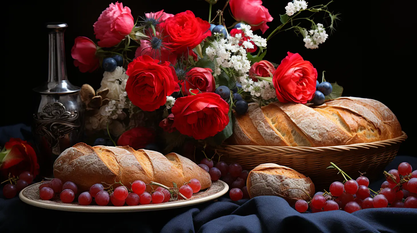Flower Basket Still Life One
