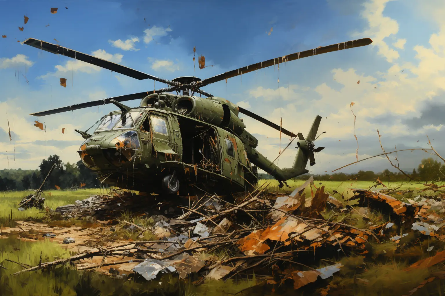 Helicopter Crash Concept
