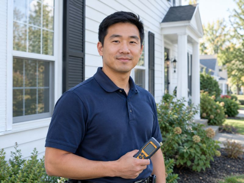 David Chen, licensed home inspector at Keystone Home Inspections