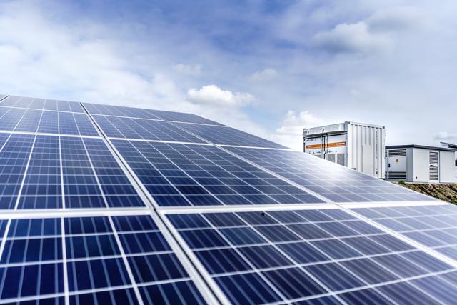 Photovoltaic PV plant ground mounted with central inverters