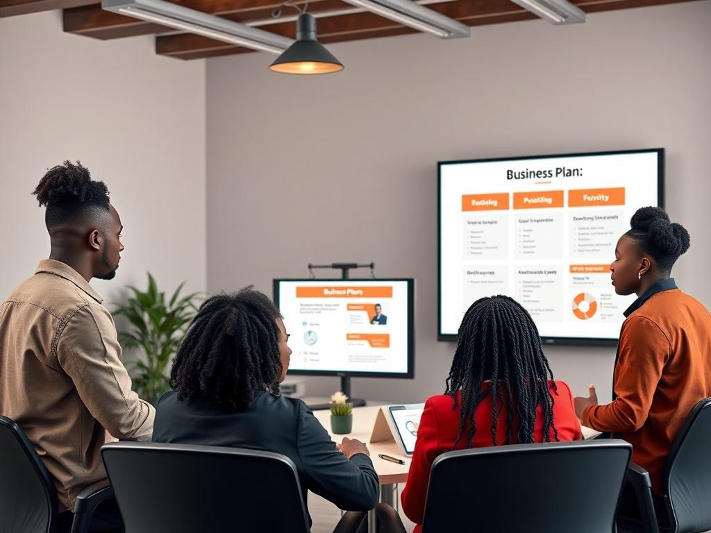 A realistic high resolution image depicting a diverse group of