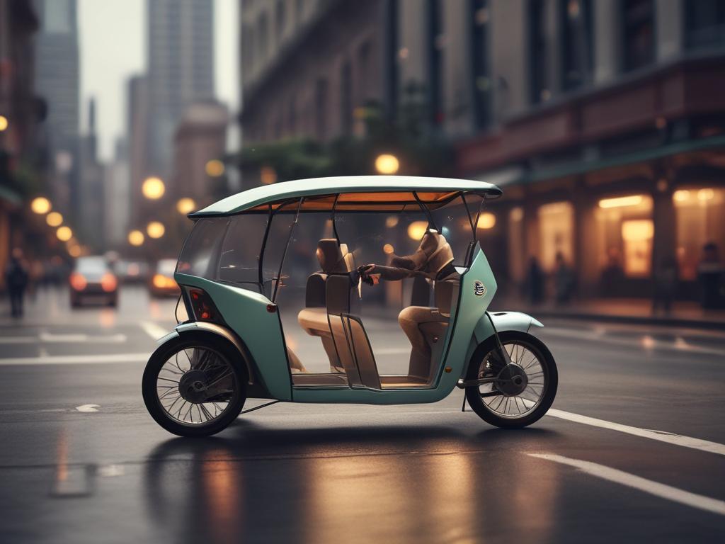 electric rickshaw, fast charging, urban transport