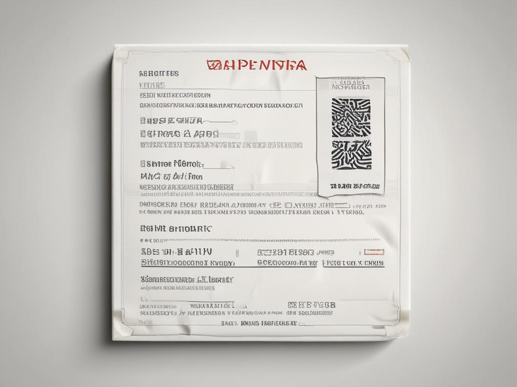 high resolution image of a Kuba visa application form on