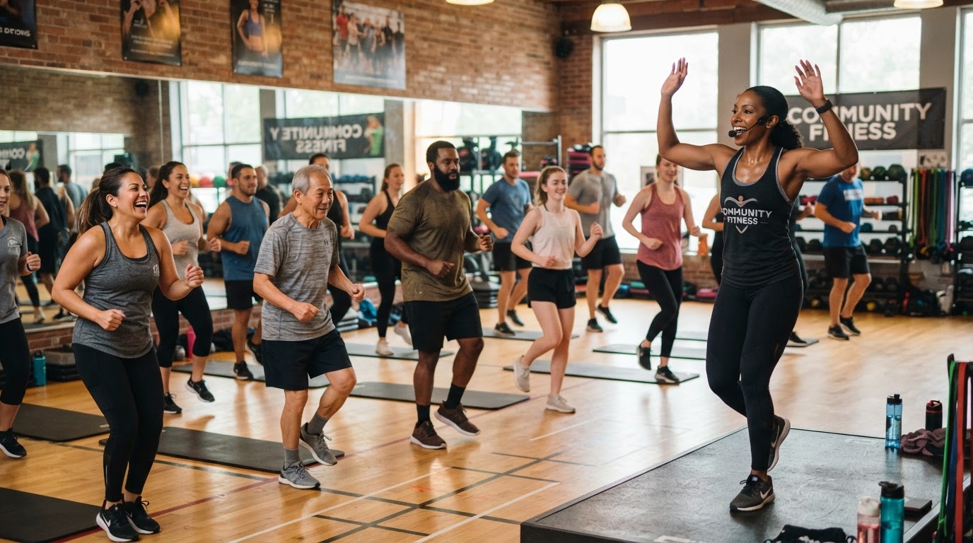 Community Fitness Class - Full Body Workout