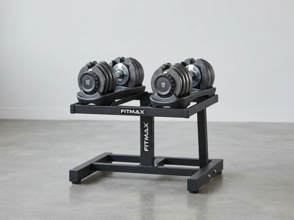 Adjustable Dumbbell Set – 5-50 lbs