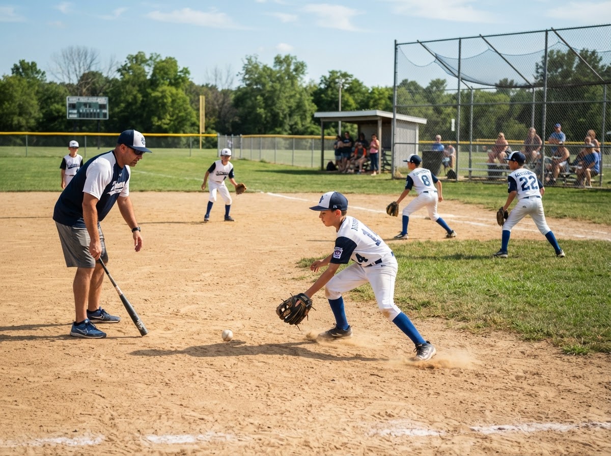 Youth Baseball Fielding Drills