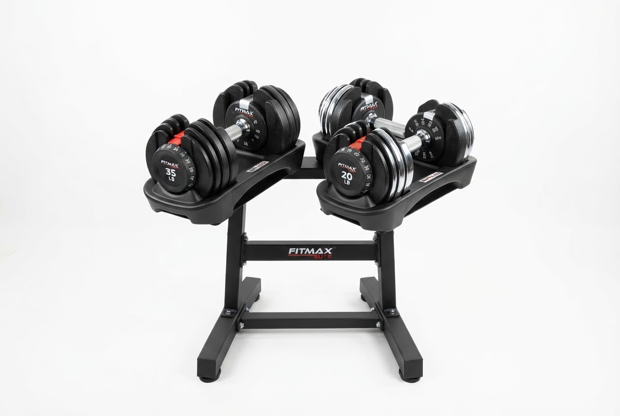 Adjustable Dumbbell Set (5-50 lbs)