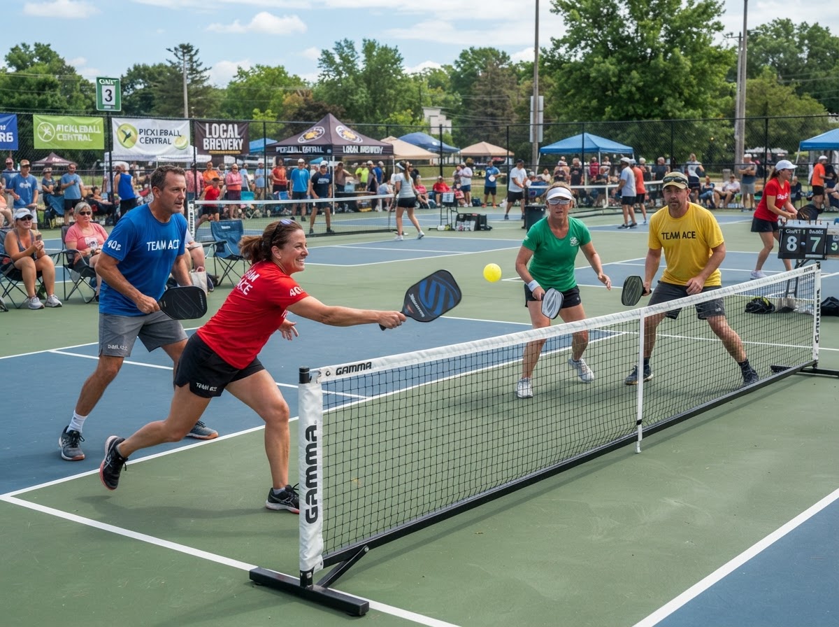 Community Pickleball Doubles