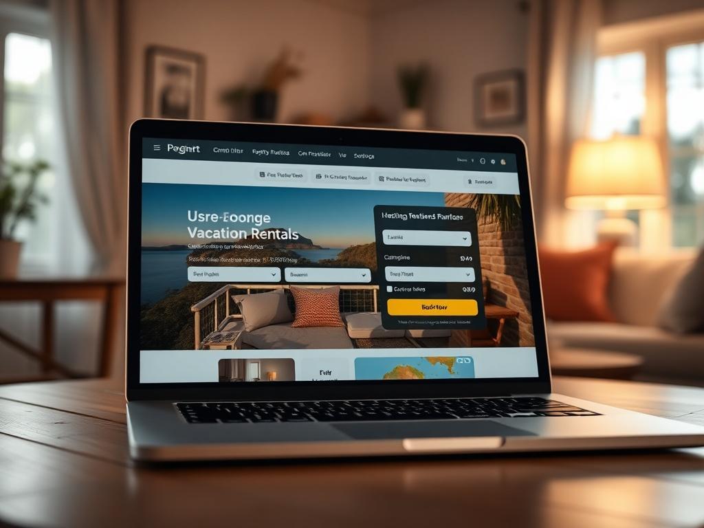 A hyper realistic close up shot of a laptop screen