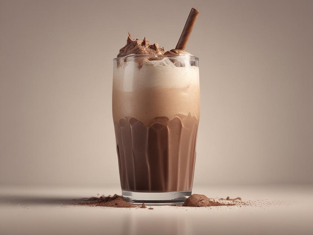 Chocolate Milkshake, thick shake, chocolate, dessert