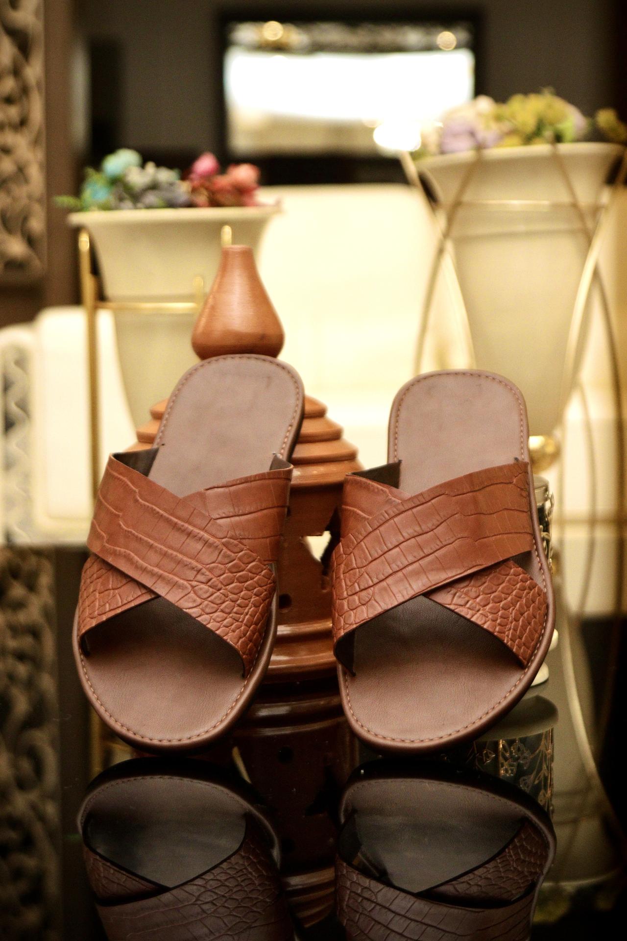 Leather Ember | Leather Slides | MMD Designs | Abuja | Nigeria