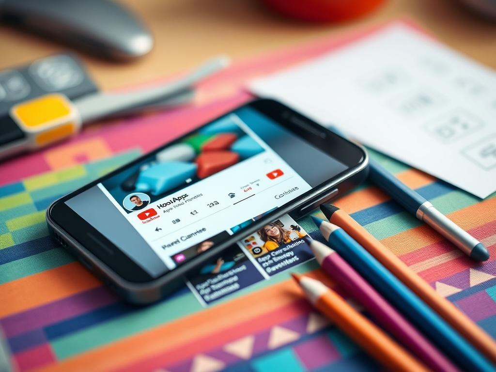 A high resolution close up of a smartphone displaying the