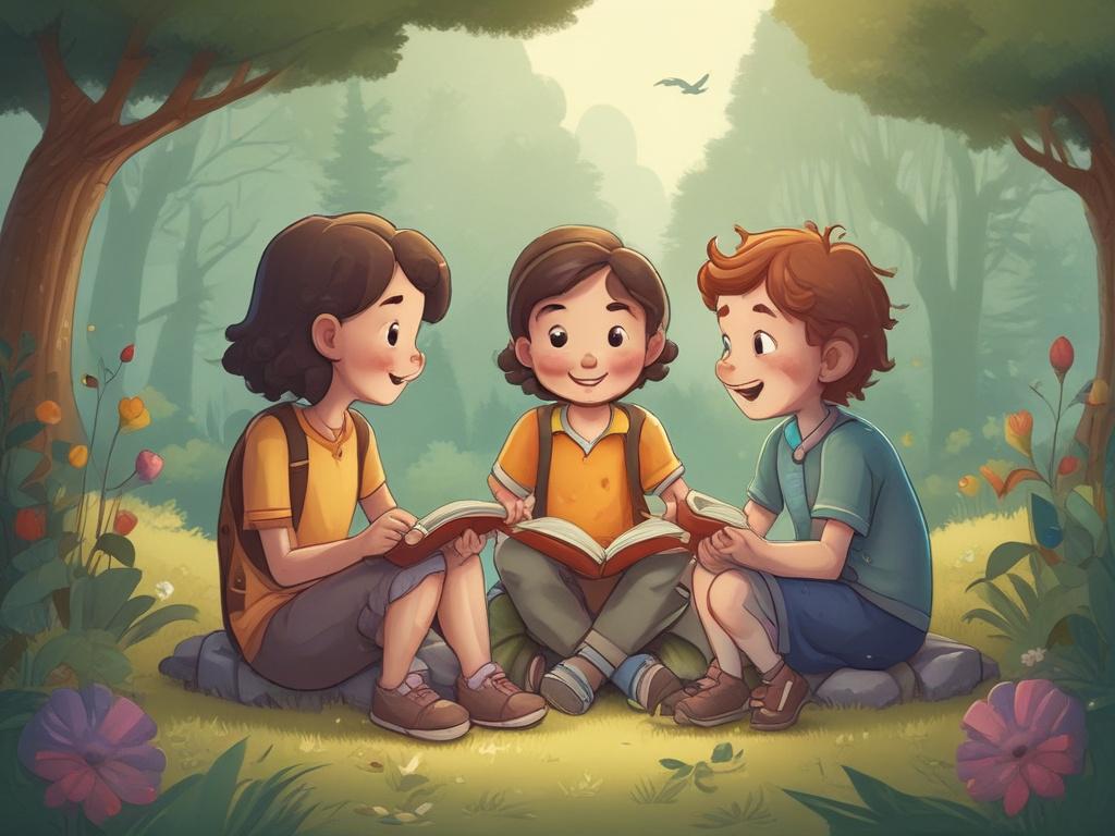 children's book, adventure, friendship, storytelling