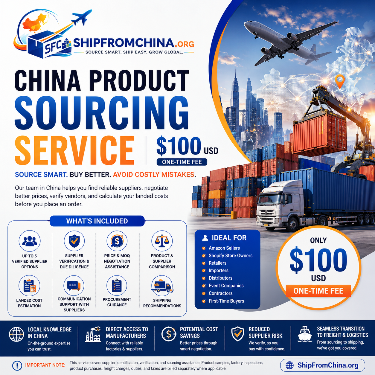 Ship from China Product Sourcing Service