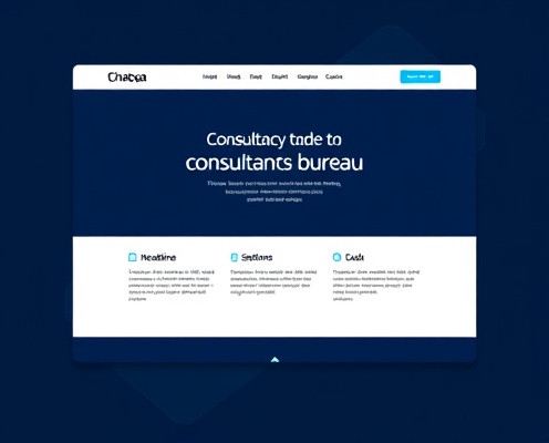 Consultancy website blueprint