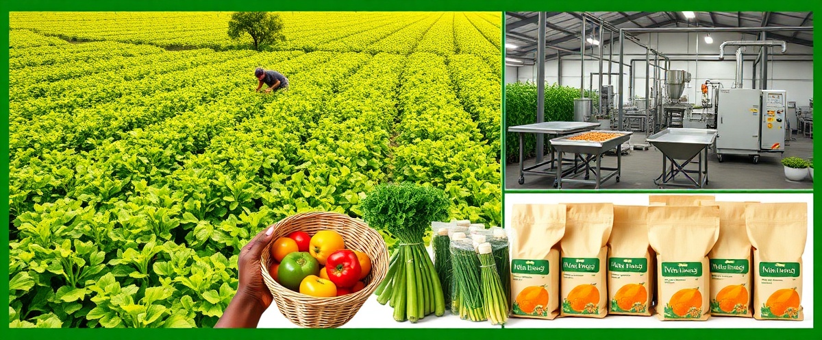 Malawian agricultural products and farming process