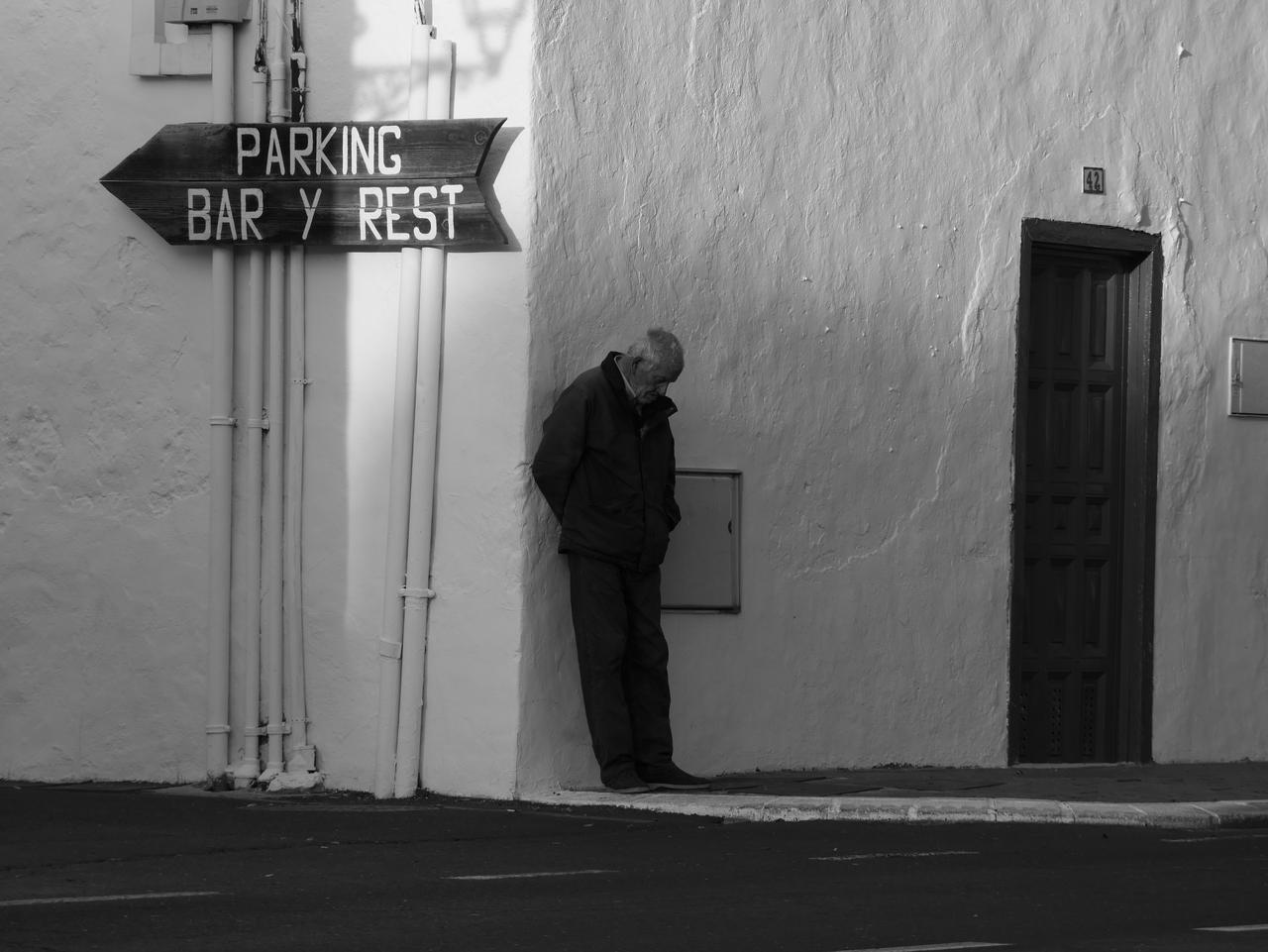 The Hesitant Blind Man IV