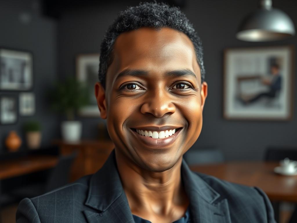 A hyper realistic close up of a professional portrait of