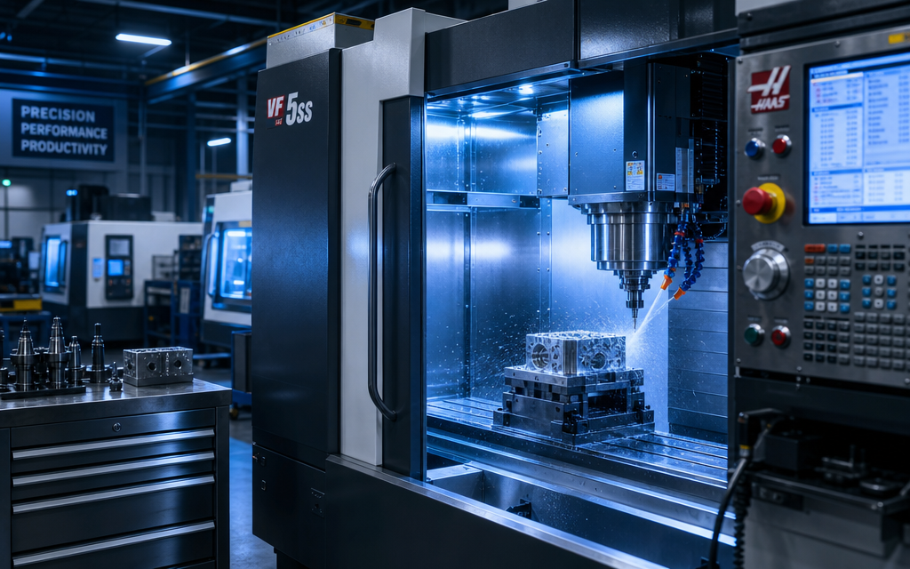 CNC machining process