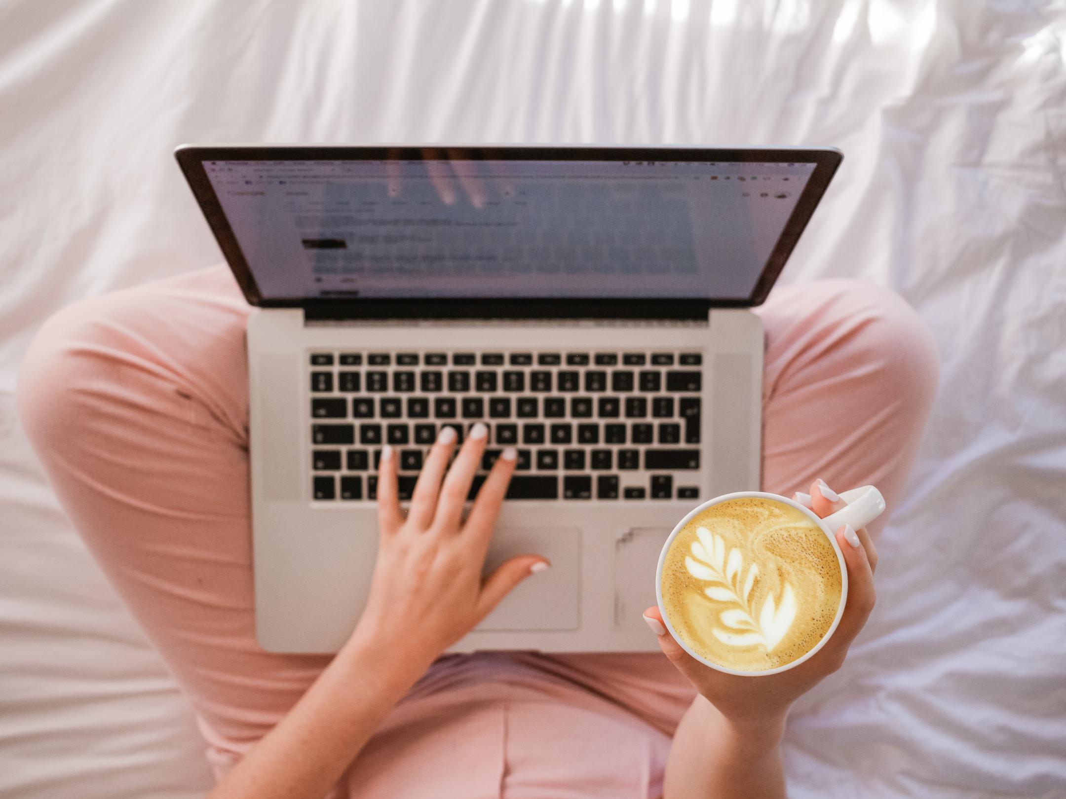 A girl accessing telemedicine psychiatry services