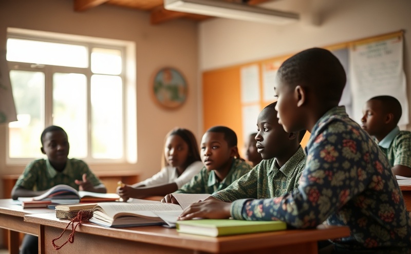 Students learning in classroom