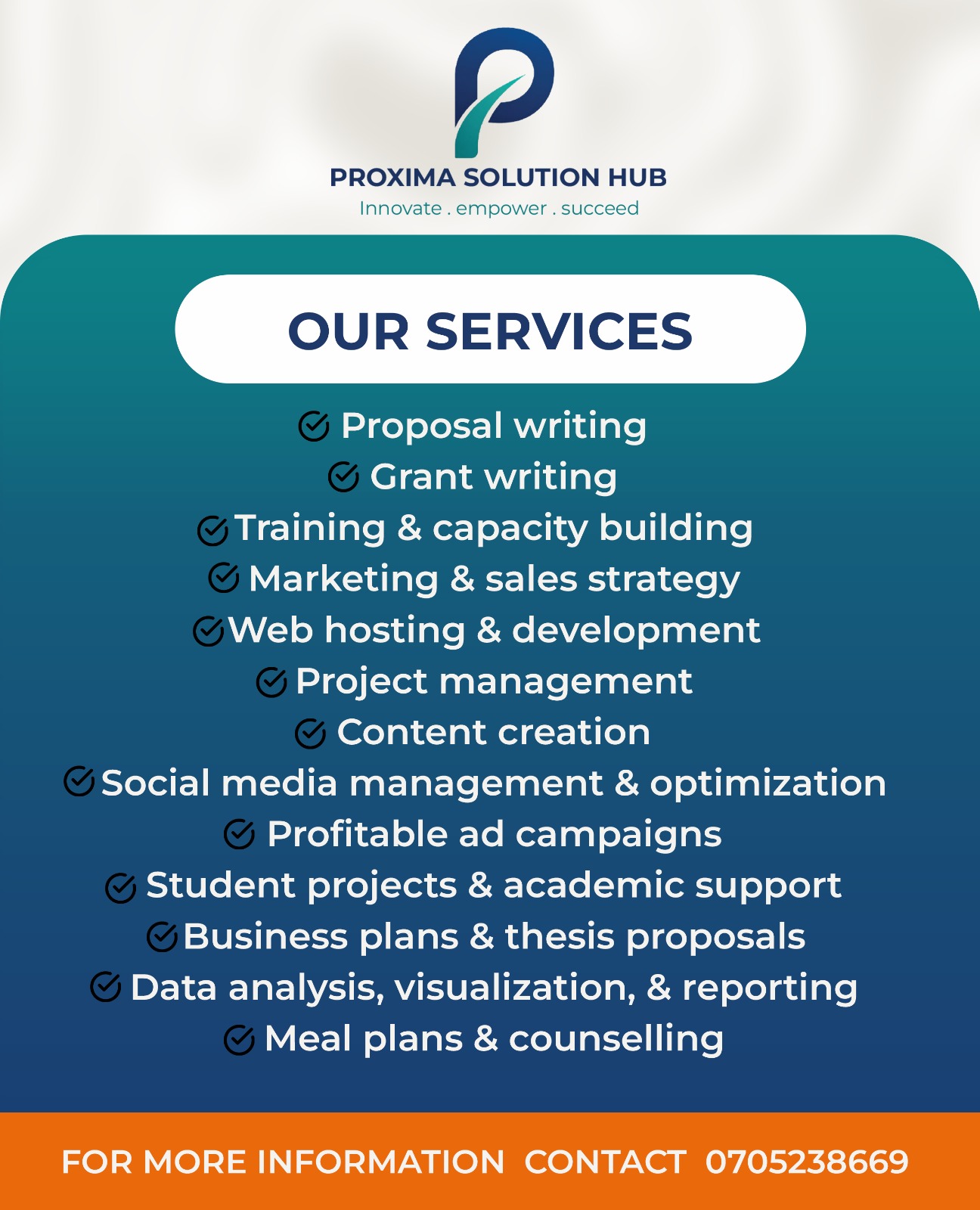 Proxima Hub Solutions office