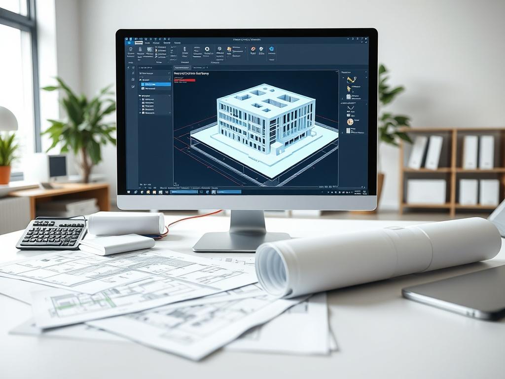 A high resolution image showing a 3D model of a